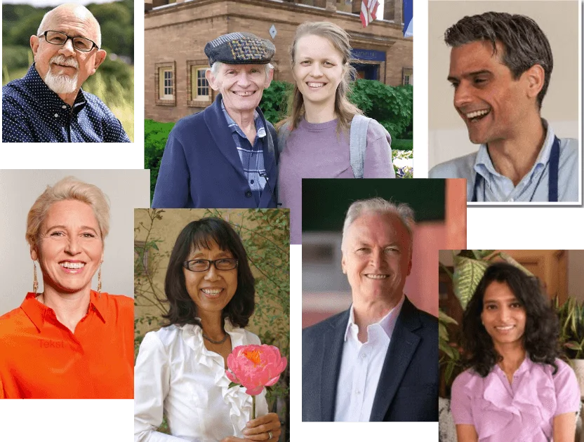 some of the teachers of the Macrobiotic Summer Conference 2023