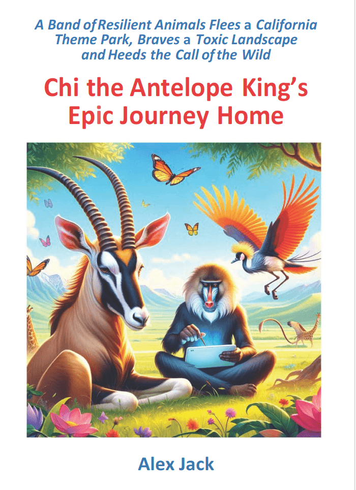 Chi the Antelope King's Epic Journey Home Book Cover
