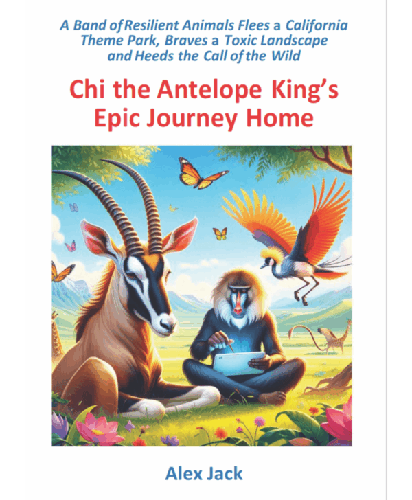 Chi the Antelope King's Epic Journey Home_book cover